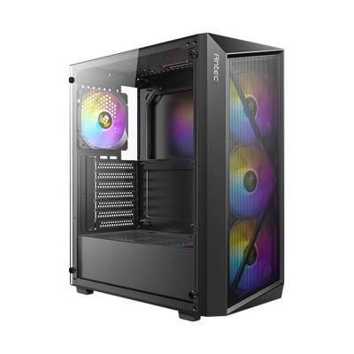 ANTEC  AX67 ARGB Bo&icirc;tier PC de jeu ATX pour tour moyenne Noir 4 ventilateurs ARGB