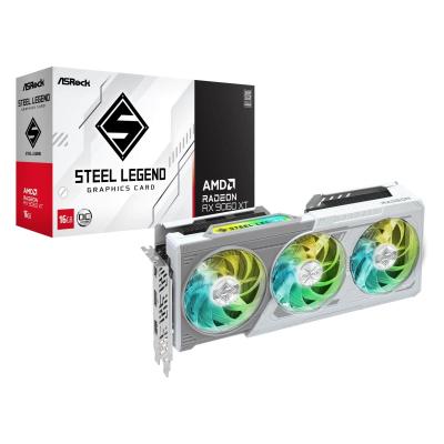 ASROCK  AMD Radeon RX 9060 XT Steel Legend 16GB OC 