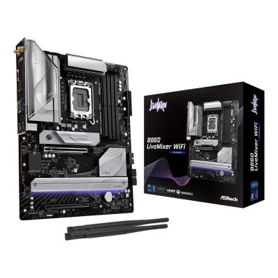 ASROCK  B860 LiveMixer WiFi Intel B860 LGA 1851 (Socket V1) ATX - Neuf