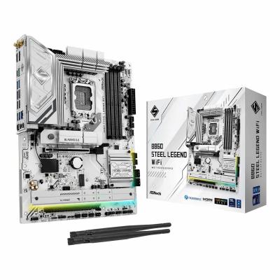 ASROCK Carte M&egrave;re - - B860 Steel Legend - WiFi - Socket LGA 1851 - ATX