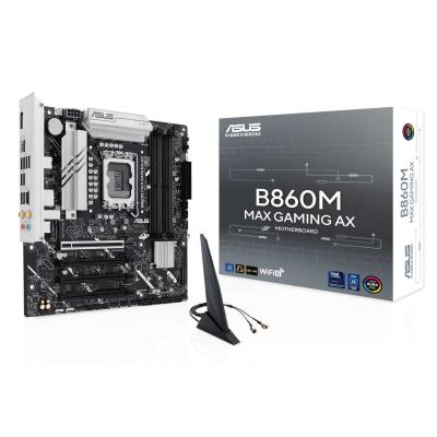 ASUS  B860M MAX GAMING AX Intel B860 LGA 1851 (Socket V1) micro ATX - Neuf
