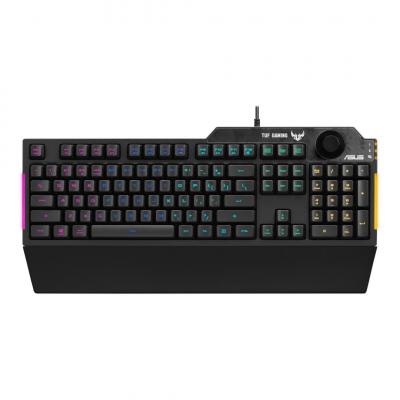ASUS  - Clavier Gaming TUF K1 - Membrane & RGB