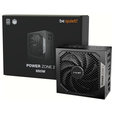 BE QUIET Alimentation PC modulaire Power Zone 2 RGB 850W 80 PLUS Platinum Noir