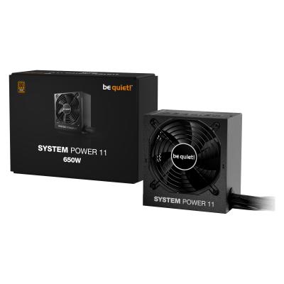 BE QUIET Alimentation ! ATX 650W - 80+ Bronze - System Power 11 Noir