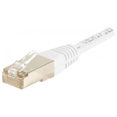 WENTRONIC goobay - C&acirc;ble r&eacute;seau - RJ-45 (M) pour RJ-45 (M) - 2 m - paire torsad&eacute;e &eacute;crant&eacute;e (F/UTP) - CAT 5e - moul&eacute; - blanc 