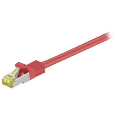 GOOBAY Cordon RJ45 cat&eacute;gorie 7 S/FTP 5 m (Rouge)