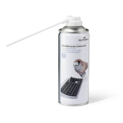 DURABLE  Powerclean Plus - Spray d&eacute;poussi&eacute;rant - transparent