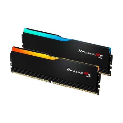 G.SKILL  Ripjaws M5 RGB Black - 2 x 32 Go (64 Go) - DDR5 5600 MHz - CL30 