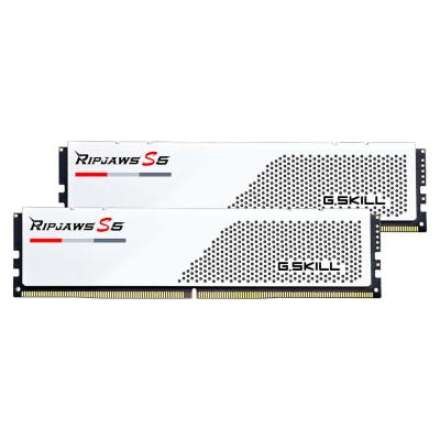 G.SKILL  Ripjaws S5 White - 2 x 16 Go (32 Go) - DDR5 6400 MHz - CL36 