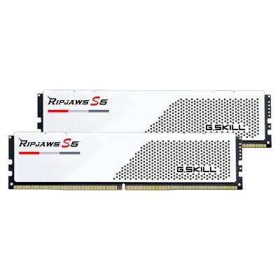 G.SKILL  Ripjaws S5 White - 2 x 48 Go (96 Go) - DDR5 5200 MHz - CL40 