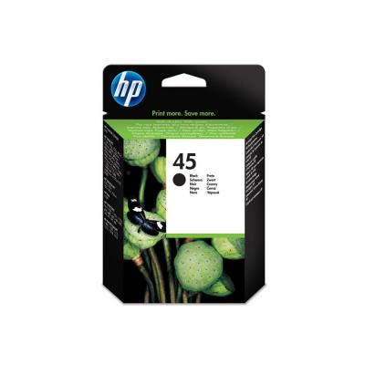 HP Cartouche d'encre  45 (51645A) - Noir