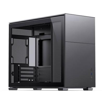 JONSBO Bo&icirc;tier MATX -  - D31 - Verre tremp&eacute; - Noir - Design &eacute;l&eacute;gant