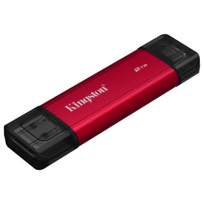 KINGSTON  Technology 2TB Dual USB-A/C Portable SSD, Up to 1050MB/s USB 3.2 Gen 2