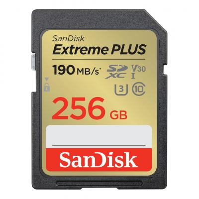 SANDISK Cartes m&eacute;moire -  - Extreme PLUS SDXC UHS-I - 256Go