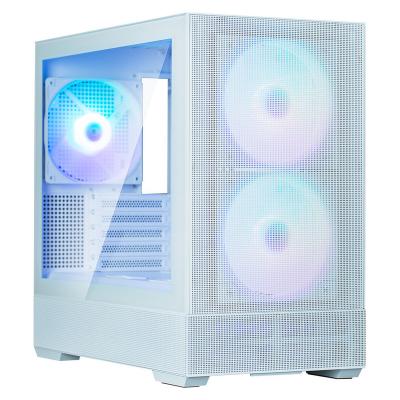 ZALMAN Boitier PC Mini Tour Micro ATX  P30 Air RGB avec panneaux vitr&eacute;s - Blanc