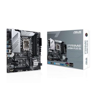 ASUS Carte m&egrave;re  Z690M-PLUS D4 - Z690/LGA1700/DDR4/mATX 