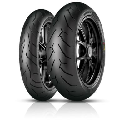 PIRELLI  Diablo Rosso II ( 120/70 ZR17 TL (58W) M/C, Roue avant )