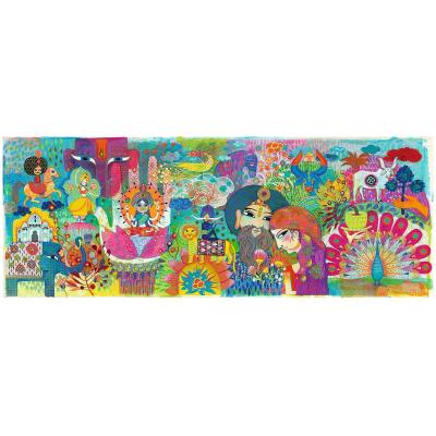DJECO Puzzle gallery 1000pcs +9y magic india