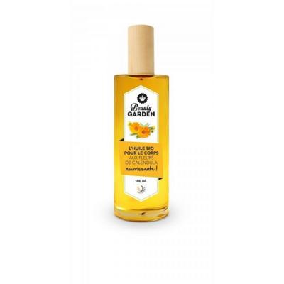 BEAUTY GARDEN Huile Bio Nourrissante Corps - Calendula - 