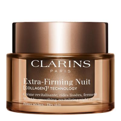 CLARINS Extra-Firming Nuit Peaux s&egrave;ches - Cr&egrave;me fermet&eacute; anti-&acirc;ge -50ml 