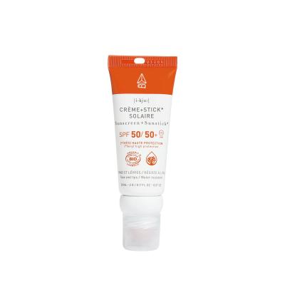 EQ Cr&egrave;me Solaire et stick l&egrave;vres SPF50 20 ml