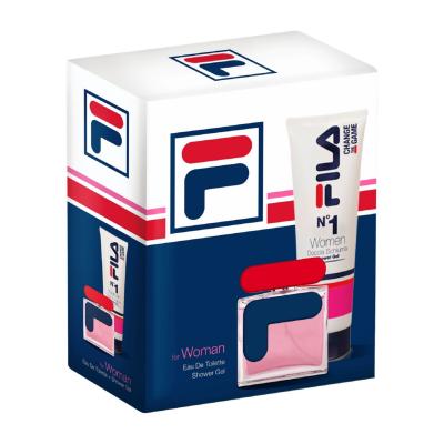 FILA  - Coffret F-power Femme Eau De Toilette 90 Ml & Gel Douche