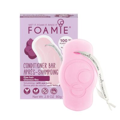 FOAMIE  Apr&egrave;s-Shampoing Solide Baies d'A&ccedil;a&iuml; 80g
