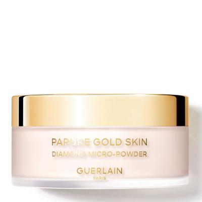 GUERLAIN  - Parure Gold Poudre Libre - Skin Diamond Micro Powder 01 Transparent / Translucent