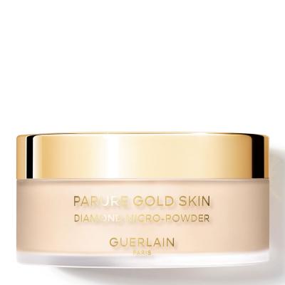 GUERLAIN  - Parure Gold Poudre Libre - Skin Diamond Micro Powder 02 Clair / Light
