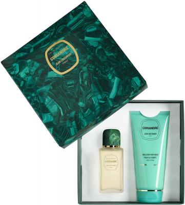Jean Couturier - Coffret Coriandre Eau De Toilette 100ml & Lait Corps