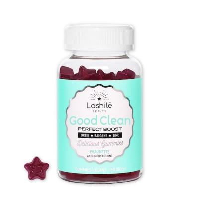 LASHILE Good Clean 60 gummies Perfect Boost Sans Sucres Lashil&eacute; Beauty