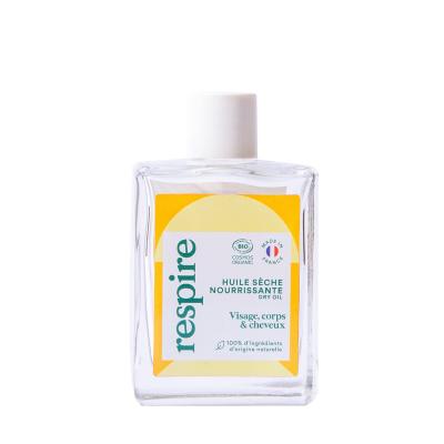 RESPIRE Huile s&egrave;che nutritionnelle bio et v&eacute;g&eacute;talienne  50ml