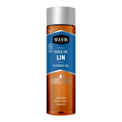 WAAM  HUILE DE LIN Peau et Cheveux 75ml