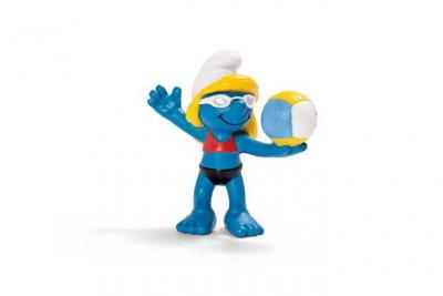 SCHLEICH  Beach Volleybal Smurfin 20738 