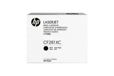 HP  81X - noir - originale - LaserJet - cartouche de toner (CF281XC) - Contract