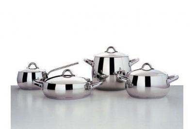 ALESSI A di  mami marmite en miniature en acier inoxydable 18-10 - 27 cm SG100/24