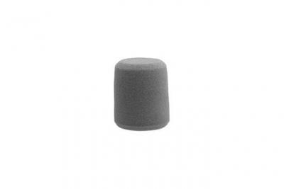 SHURE  A1Ws Pare - Brise en Mousse Grise pour Toutes les S&eacute;ries 515, Beta 56A et Beta 57A, Noir