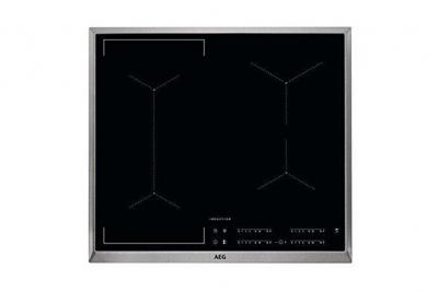 AEG  Ike64441xb Cadre En Acier Inoxydable Autosuffisantes Plaque, Induction, 60 Cm