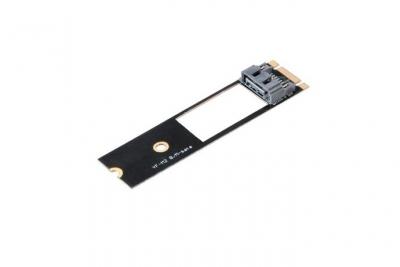 AKASA C&acirc;ble SATA 3.0 - Plat - 050 cm - PROSLIM - AK-CBSA05-50BK - Noir