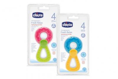 CHICCO ? anneau dentaire doux et relaxant 1ud