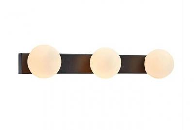 MARKSLOJD Applique murale de salle de bains mini Noire 3 ampoules - Noir