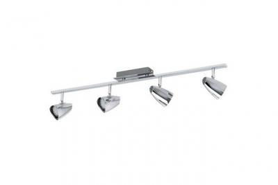 GENERIQUE Eglo 93675&nbsp;Spot Poutres, M&eacute;tal, Gu10, Argent