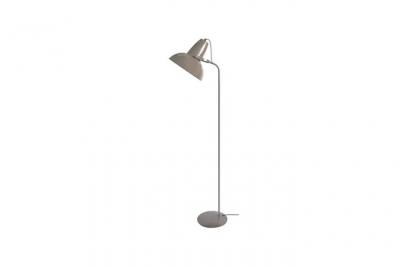 TOSEL AQUITAINE - lampadaire liseuse articul&eacute; m&eacute;tal taupe