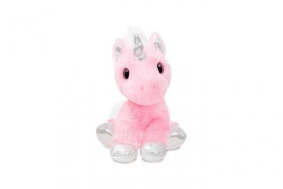 AURORA WORLD Aurora, 60853, Sparkle Tales, Blossom la Licorne, 30 cm, Peluche, Rose