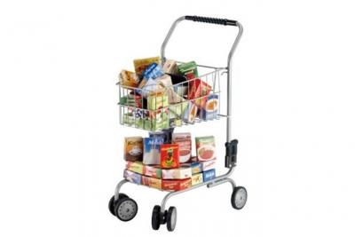 BAYER DESIGN Panier dachat avec contenu - EINKAUFSWAGEN - MIT INHALT - Enfant - Mixte