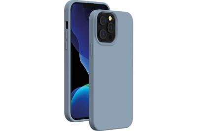 BIGBEN CONNECTED Coque iPhone COVSOFTIP1367SB Coque bleu iPhone 13 Pro Max