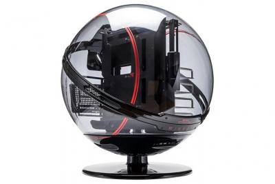  IN WIN WINBOT - Tour - ATX &eacute;tendu - pas d'alimentation (ATX12V / EPS12V) - noir, rouge - USB/Audio 