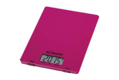 BOMANN  Kw 1515 Cb Violet Comptoir Carr&eacute; Balance De M&eacute;nage &Eacute;lectronique