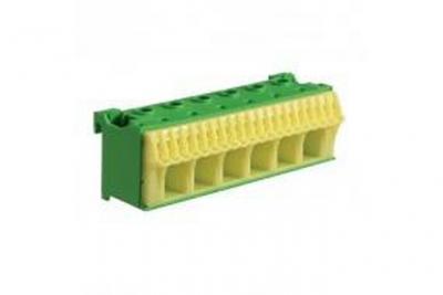 HAGER  - Bornier terre sans vis 20x4mm2 + 6x25mm2 KN26E