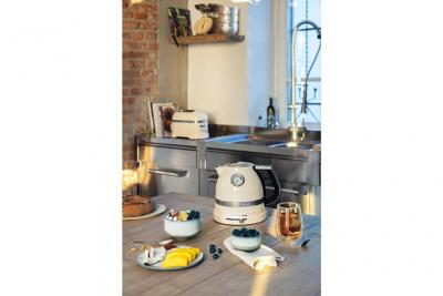KITCHENAID Bouilloire &Eacute;lectrique De 1,5l 2400w Cr&egrave;me Argent